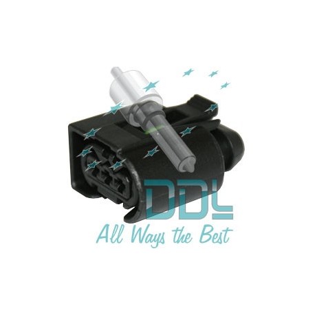 50D250-R Common Rail Electrical Connector - Merc