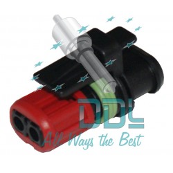 Common Rail Electrical Connector Delphi Smart