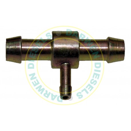 HOSE CONNECTOR 8x4x8mm I.D. pipe