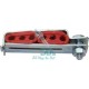 31D129 6 Injector Hinged Pipe Clamp