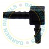 18D9207 Common Rail Delphi Leak Off Connector 90 Deg