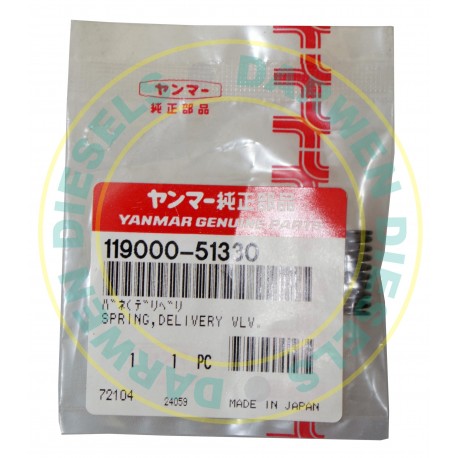 119000-51330 Genuine Yanmar Spring Delivery Valve 119000-51330 Genuine Yanmar Spring Delivery Valve