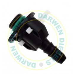 19D523 Common Rail Quick Release Straight Connector 8 x 8mm