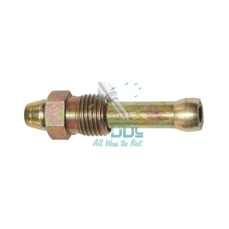 31D83 1/2" UNF 180 Degree Pipe Adaptor