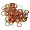 27D84A 14mm Copper Washer x 100