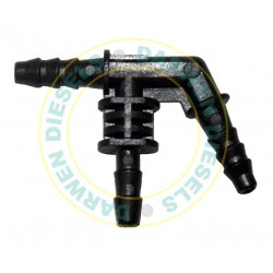 18D9222 Common Rail Renault Clio Leak Off Connector 3 Way