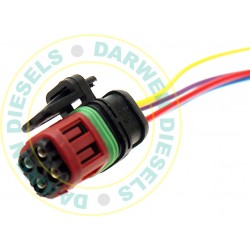 50D251-A-W Common Rail Electrical Connector with wire Delphi Smart