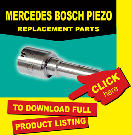 Mercedes Bosch Piezo Replacement Parts
