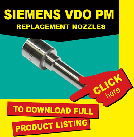 Siemens VDO PM Replacement Nozzles