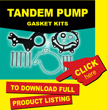 Tandem Pump Gasket Kit