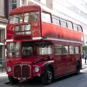 double dekker bus london UK England
