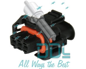 50D250-E Common Rail Electrical Connector