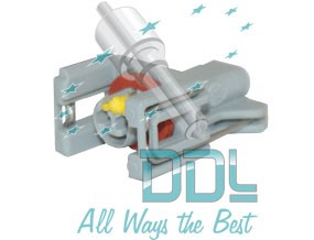 50D250-N Common Rail Electrical Connector Delphi