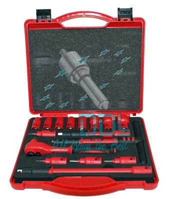 53D001 3/8 Drive Insulated Socket Set