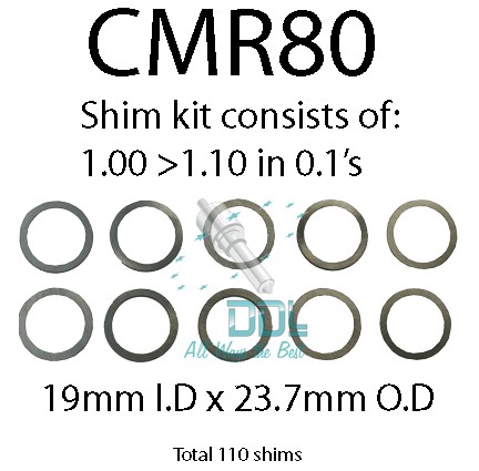 Common Rail Solenoid Gap Shim Kit