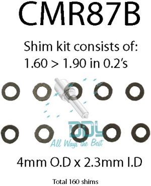 Common Rail Solenoid Shim Kit