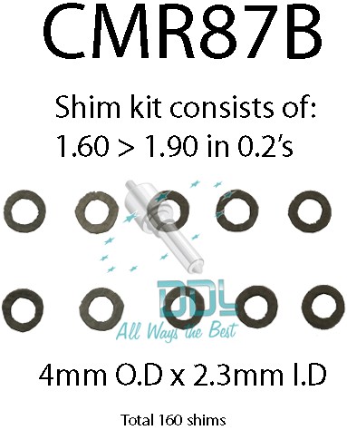Common Rail Solenoid Shim Kit