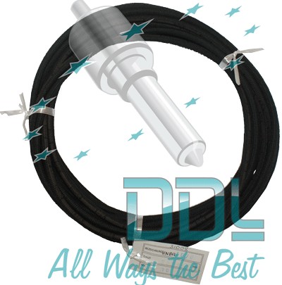 31D08 Common Rail Leak Off Pipe Braided