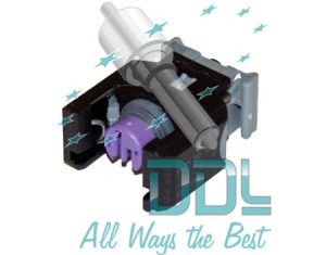 50D250-NN Common Rail Electrical Connector Delphi Piezo