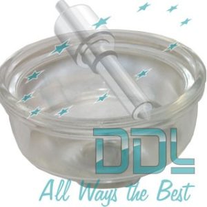 22D2201 Glass Bowl with 9mm Hole