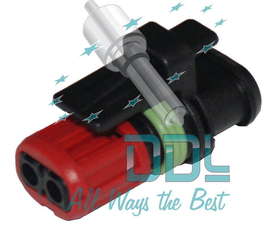 Common Rail Electrical Connector Delphi Smart