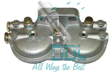 22D1202 CAV Delphi Double Filter Head 1/2 UNF"