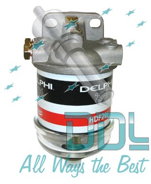 22D1018 CAV Delphi Filter Assembly 1/2 UNF Single with Glass Base"