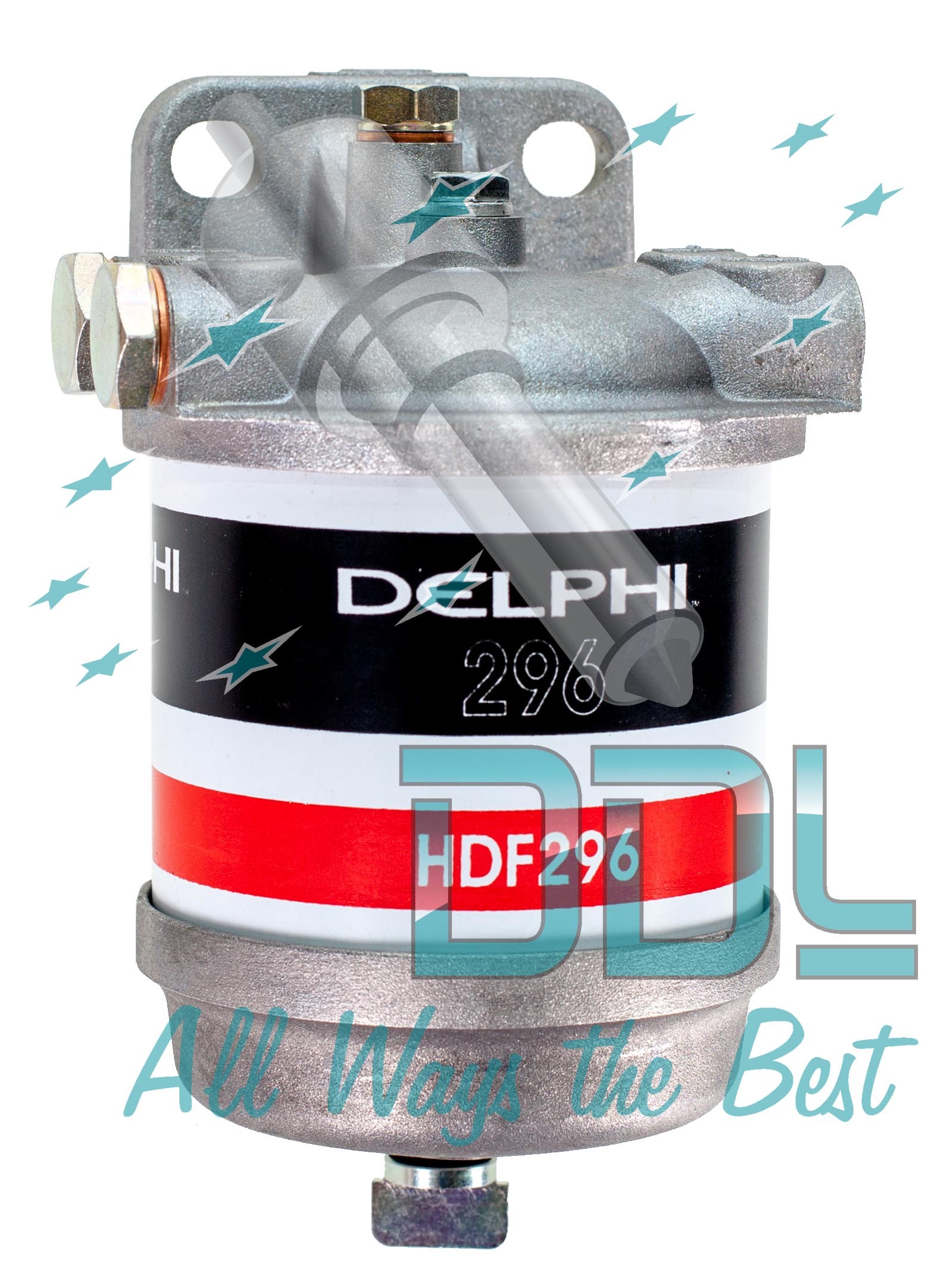 22D1031 CAV Delphi Filter Assembly 14mm Single with Alluminium Base