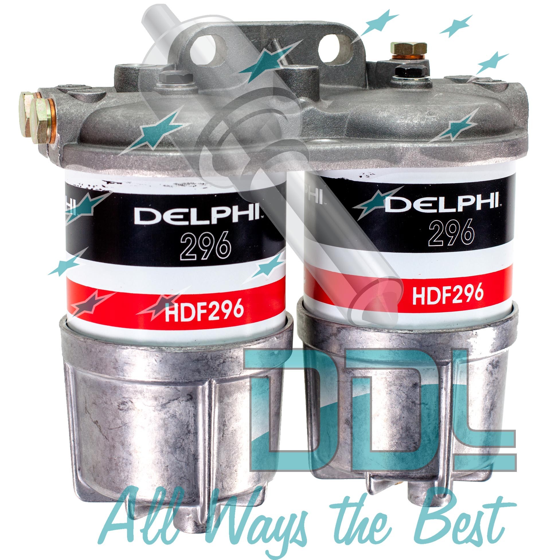 22D1042 CAV Delphi Filter Assembly 1/2 UNF Double"