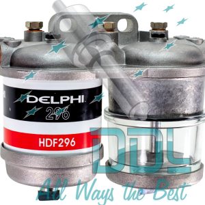 22D1043 CAV Delphi Filter and Water Trap 14mm Twin Assembly
