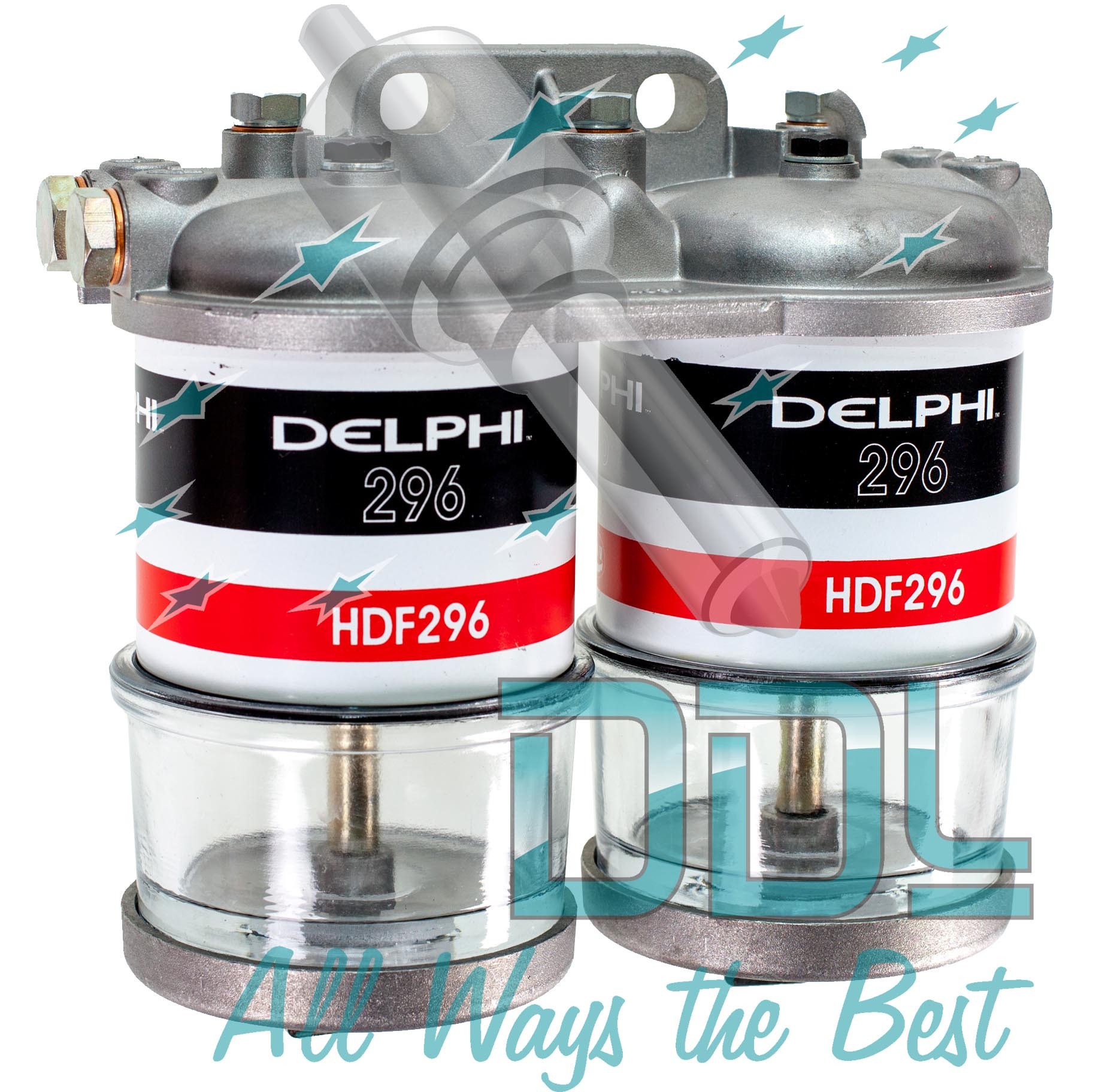 22D1044 CAV Delphi Filter Assembly 1/2 UNF Double"