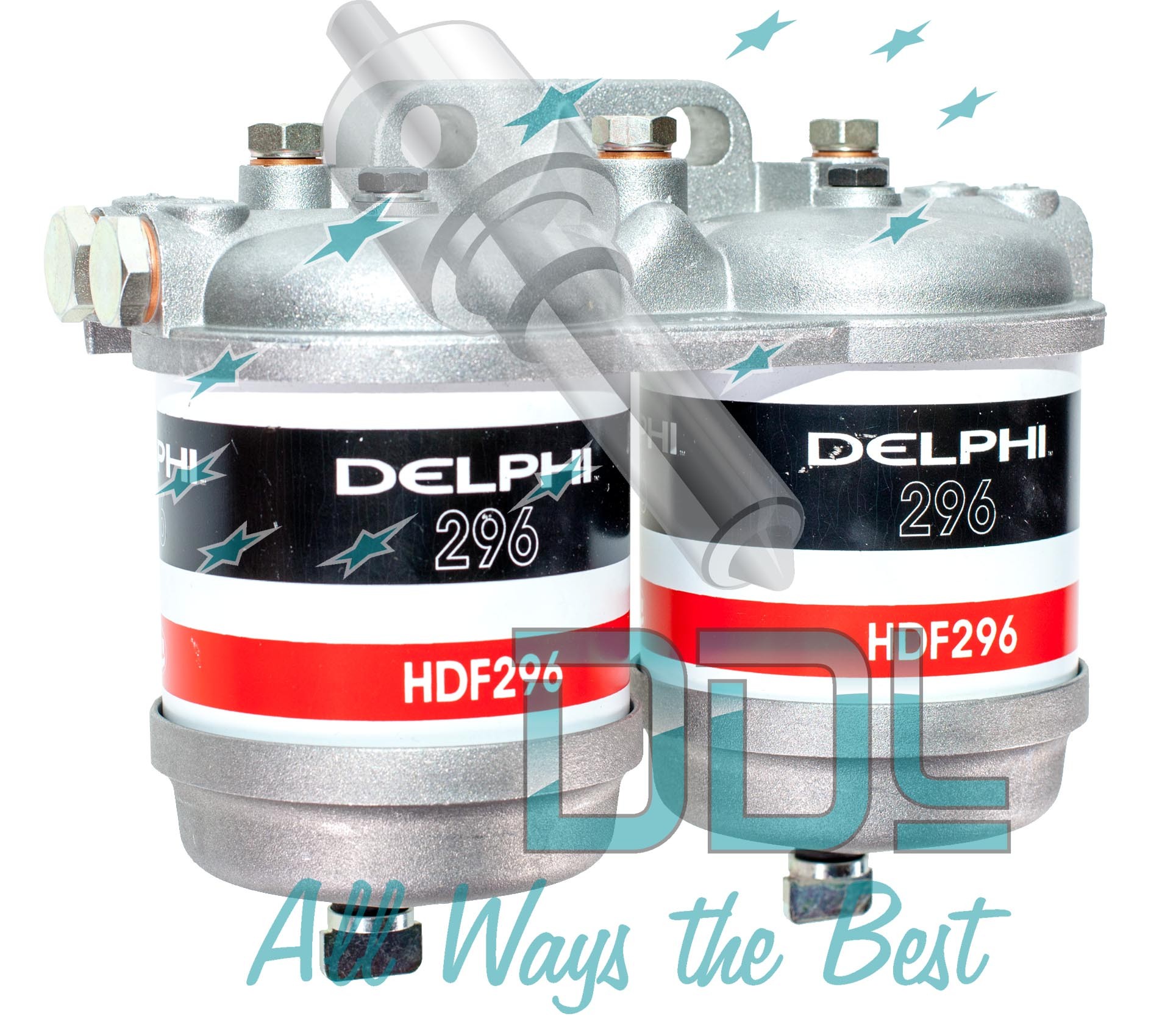 22D1051 CAV Delphi Filter Assembly 1/2 UNF Double"