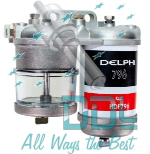 22D1059 CAV Delphi Filter Assembly 1/2 UNF Double"