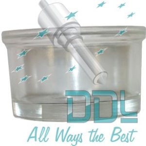 22D1501 Square Shaped Glass Bowl