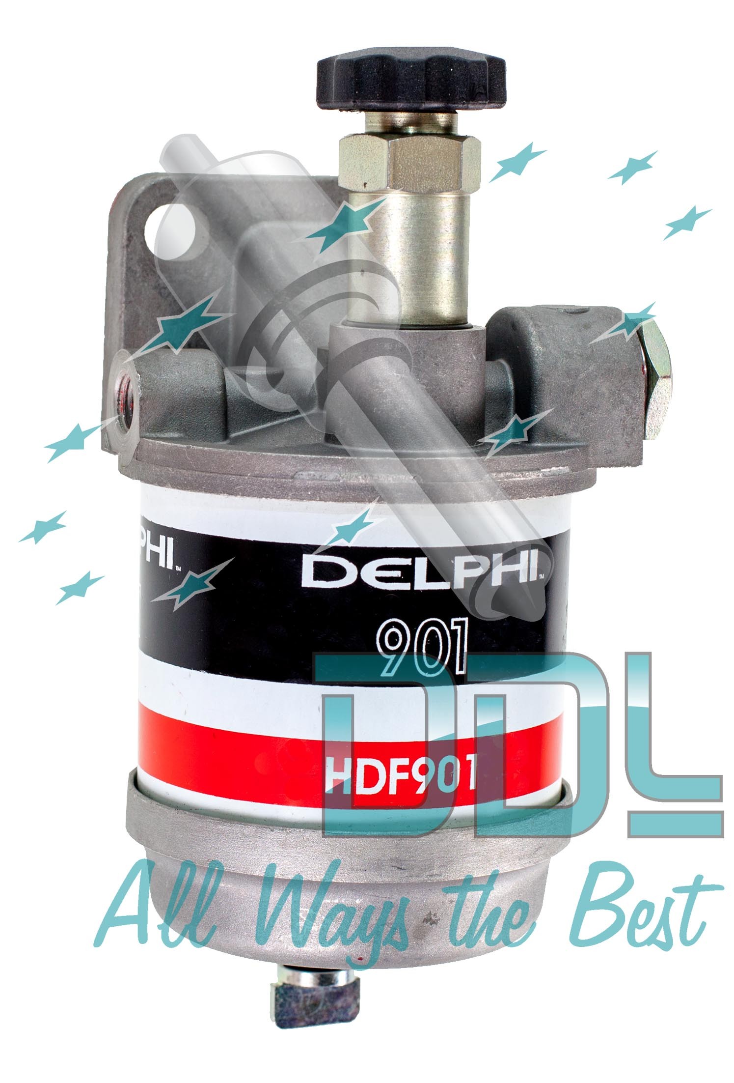 22D1102 CAV Delphi Filter Assembly 12mm with Primer Short Metal