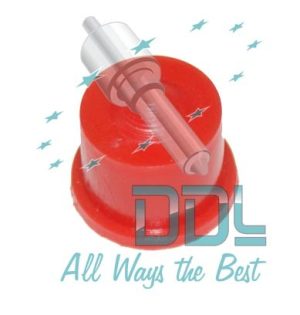 CAP PINTLE NOZZLE RED  x100