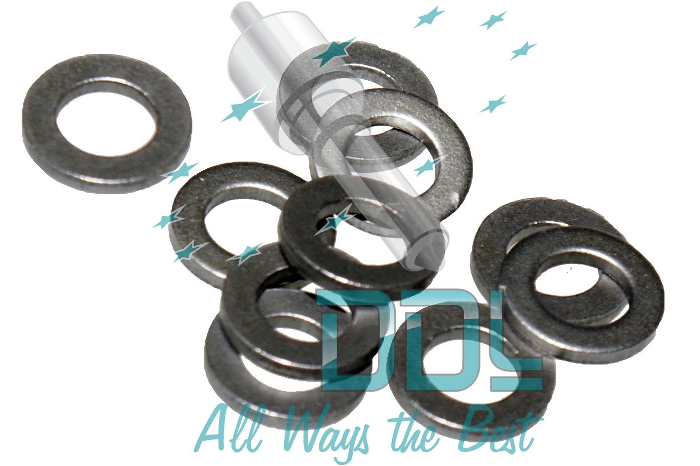 11x6.5x1.50mm pressure shim x10