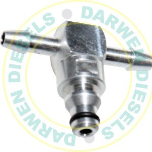 common rail Bosch leak off connector 180 deg long type