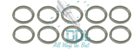 27D79 Injector Washer 12mm Aluminium