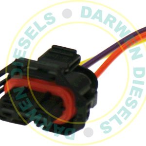 Common Rail Electrical Connector with Wire
