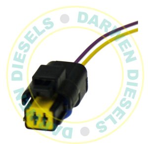Common Rail Bosch, Delphi and Siemens Pump Pressure Socket Cconnector with Wire