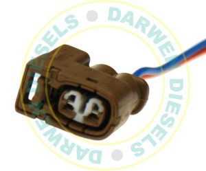 Common Rail Denso Injector Electrical Connector Socket with Wire