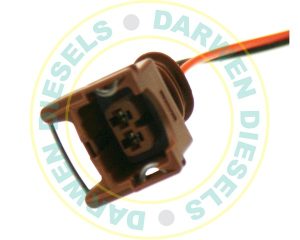 50D250-O-W Common Rail Electrical Connector with Wire