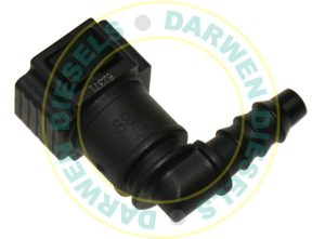 Common Rail Quick Release 90 Degree Angled Connector 7.89 x 8mm