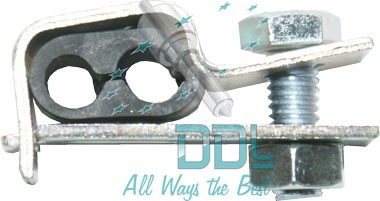 31D124 2 Injector Hinged Pipe Clamp