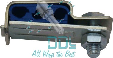 31D126 3 Injector Hinged Pipe Clamp