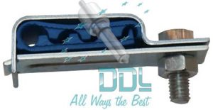 31D128 4 Injector Hinged Pipe Clamp