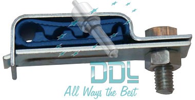 31D128 4 Injector Hinged Pipe Clamp