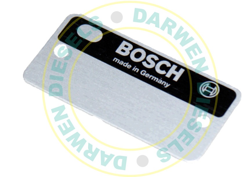 1901100001 Genuine Rating Plate