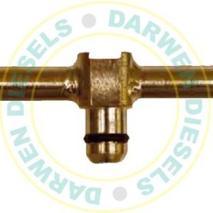 18D409-M Common Rail Denso Leak Off Connector 180 Deg